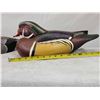 Image 4 : 4 Vintage Hand Carved Wooden Duck Decoys