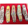 Image 4 : Vintage Novelty Cutlery Colletors Case With Knives