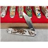 Image 5 : Vintage Novelty Cutlery Colletors Case With Knives