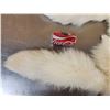 Image 4 : 2 White Ranch Fox Soft Tanned Furs Taxidermy