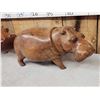 Image 3 : Pair Of African Hand Carved Wood Hippopotamus