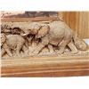 Image 6 : 3 Picture Frames With African Hand Carved Accents