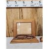 Image 8 : 3 Picture Frames With African Hand Carved Accents