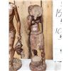 Image 2 : African Tribal Carvings Man & Woman Gathering Food