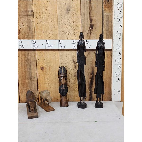 African Carving Lot
