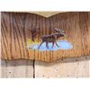 Image 7 : 32" Wide Navajo Decorated Moose Antlers On Plaque