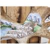 Image 5 : Relief Carved & Painted Moose Antler Art Piece