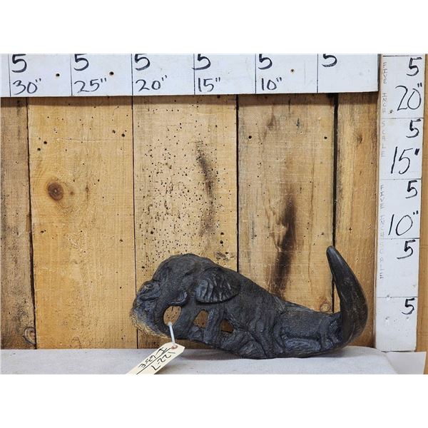 Hand Carved African Cape Buffalo Horn