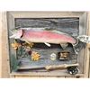 Image 4 : 22" Rainbow Trout Real Skin Fish Taxidermy