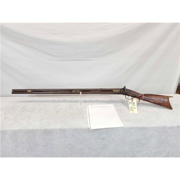 Rare Antique .44 / 20ga Black Powder over Under Rifle/ Shotgun