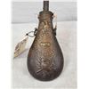 Image 5 : N.P. Ames U.S. Military "Peace" Powder Flask Dated 1838
