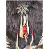 Image 6 : Native American Style Black Bear Skin Ceremonial Dance Shield