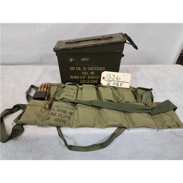 96 Rounds Of Military 30-06 Ammunition