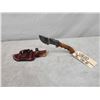 Image 1 : Best Buy Damascus Fixed Blade Knife