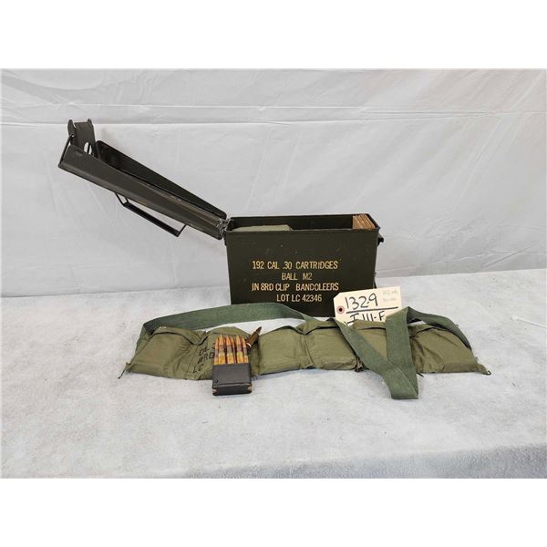 192 Rounds Of Military 30-06 Ammunition