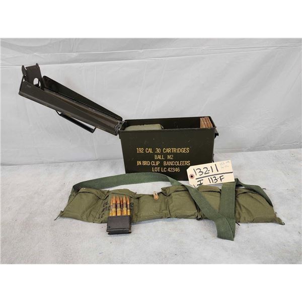 192 Rounds Of Military 30-06 Ammunition