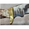 Image 6 : Hand Crafted Antler Handle Hunting Knife By Jacob's Custom