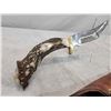 Image 7 : Hand Crafted Antler Handle Hunting Knife By Jacob's Custom