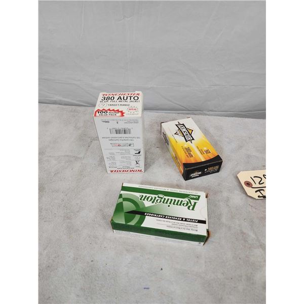 200 Rounds Of .380 Auto Ammunition