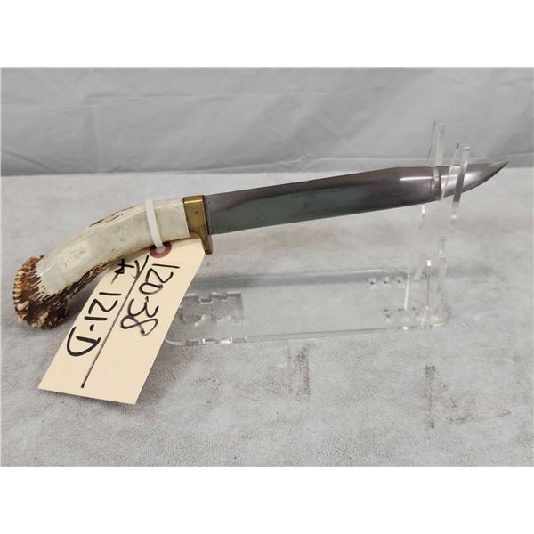 Hand Made Deer Antler Handle Knife