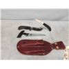 Image 3 : North American Hunting Club 3pc Knife Set With Sheath