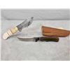 Image 1 : 2 Custom Fixed Blade Knives