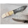 Image 2 : 2 Custom Fixed Blade Knives