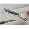 Image 4 : Buck #110 & Damascus Lock Blade Knives