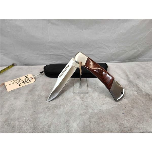 Over Size Lock Blade Folding Pocket Knife