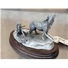 Image 4 : Two Glen Loates 75th Anniversary National Audubon Society Pewter Sculptures