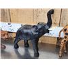 Image 4 : 3 Leather African Animal Sculptures