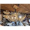 Image 4 : Gorgeous 8 Light Mule Deer Antler Chandelier