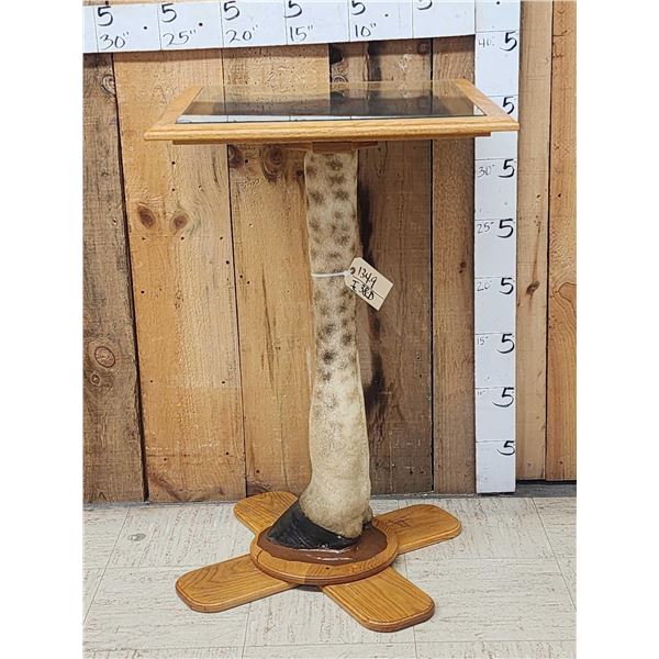 Giraffe Leg Pub Height Table
