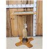 Image 1 : Giraffe Leg Pub Height Table Taxidermy
