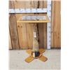 Image 1 : Giraffe Leg Pub Height Table Taxidermy