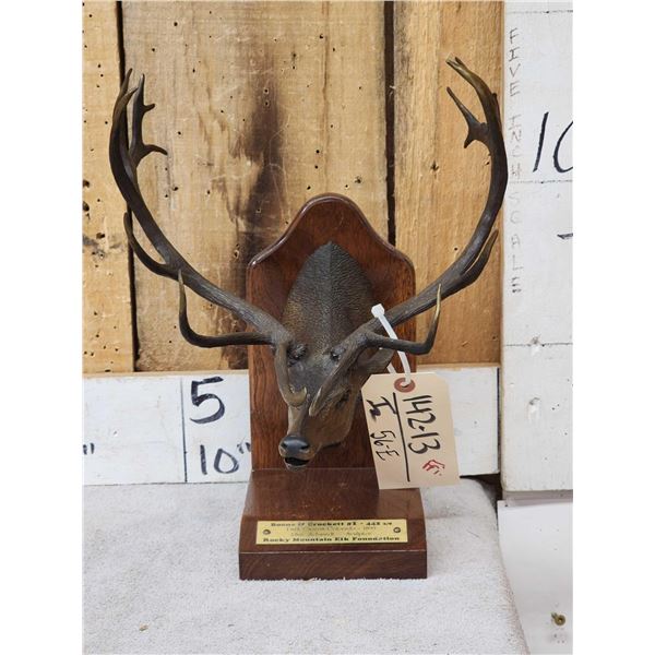 Allan Schwindt Rocky Mountain Elk Foundation Bronze Boone & Crockett #1