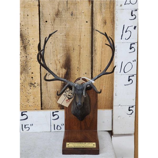 James Stafford Rocky Mountain Elk Foundation Bronze Boone & Crockett #2