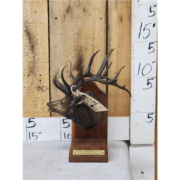 Dennis Jones Rocky Mountain Elk Foundation Bronze Boone & Crockett #3