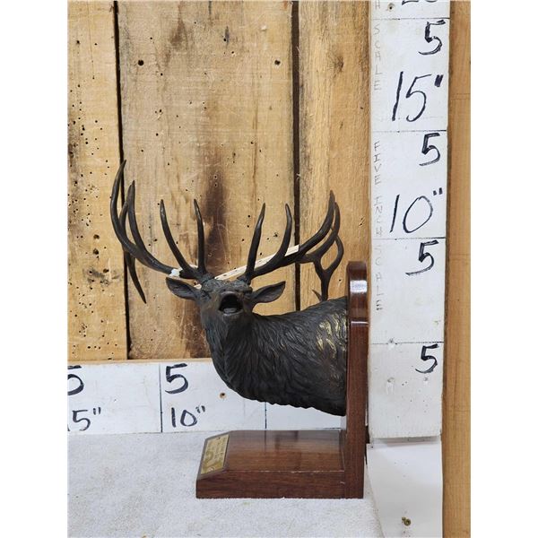 Larry Gay Rocky Mountain Elk Foundation Bronze Boone & Crockett #4