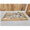 Image 1 : 27 Lbs Of Elk Antler Slabs