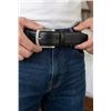 Image 1 : Roots Black Leather Belt Size 32-34 M/M