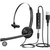 Image 1 : Mpow Wired USB Headset Model BH323A