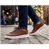 Image 1 : ALDO Men's Brown Leather Sneakers Size 10