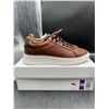 Image 2 : ALDO Men's Brown Leather Sneakers Size 10