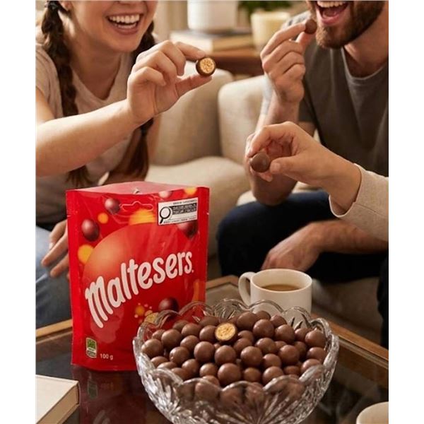 Bag of Maltesers Chocolate Candy Packs 8 x 100g