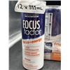 Image 3 : Focus Factor Focus + Energy Drink 12 x 355mL