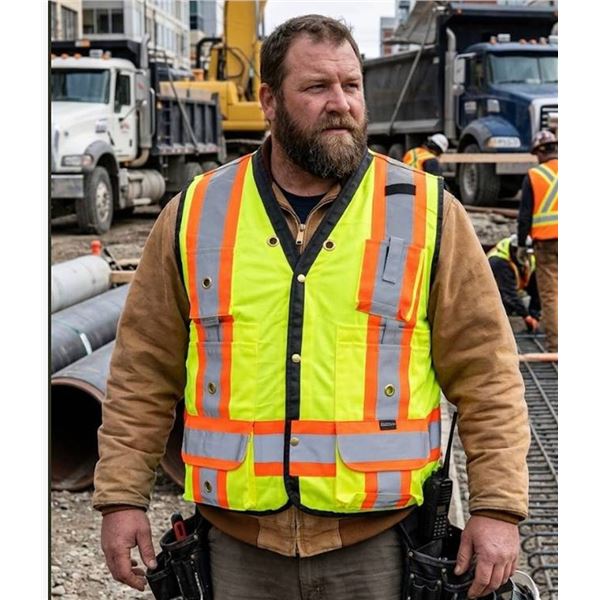 Diatech Safety Vest, 3M Scotchlite, XL