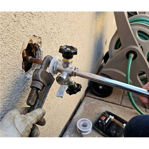 LOT OF 2 - Aqua-Dynamic Non-Freeze Wall Hydrants, 1/2"