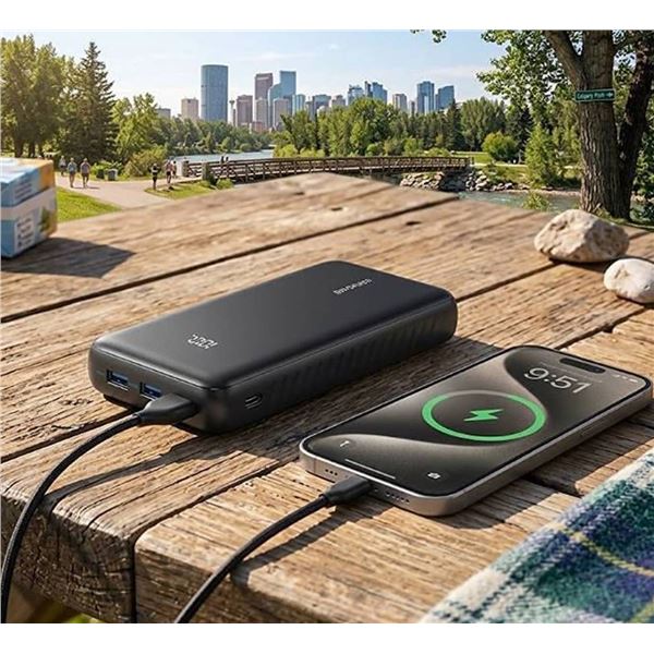 Anker 334 Power Bank 20K 30W Built-In USB-C