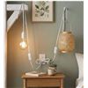 Image 1 : Lot of 2 - Cable Matters Hanging Lamp Cord 2-Pack 15ft White